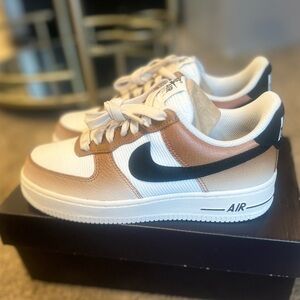Nike-discontinued limited edition “Latte” Air Force 1-Women’s size 6
